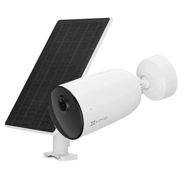 EZVIZ CB3 2K WiFi (AOV) Battery Camera with Solar Panel Bundle Kit