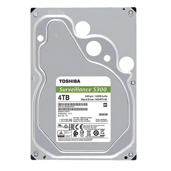 Toshiba 4TB 3.5″ Surveillance Hard Drive S300